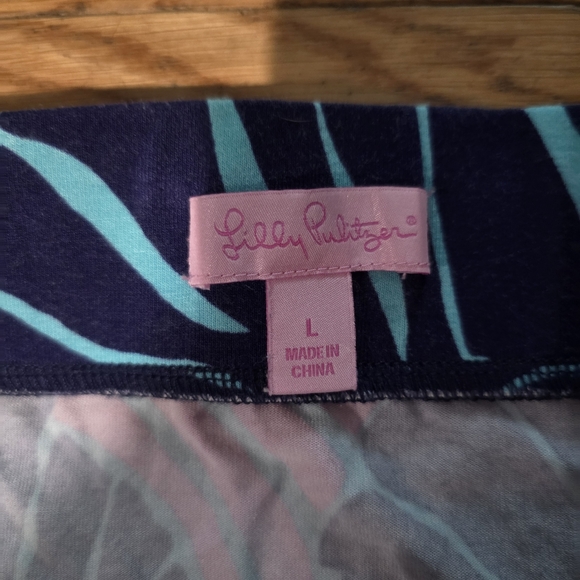 Lily Pulitzer Tropical Maxi Skirt size L - Picture 4 of 6